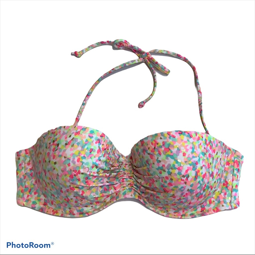 Victoria’s Secret Push Up Flirt Bandeau Bikini Top